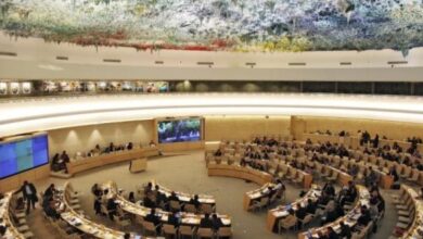 مجلس حقوق الإنسان يدين هجمات إيران على دول الخليج..#خبر_عاجل - المصدر تونس