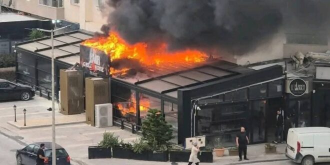 عاجل/ حريق ضخم في مطعم ببومهل.. - المصدر تونس