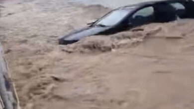 عاجل/ انقاذ عائلة جرفتها السيول بعد تنفيس هذا السد..وهذه التفاصيل.. - المصدر تونس