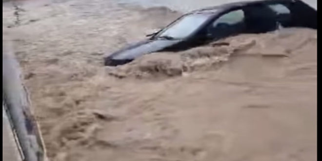 عاجل/ انقاذ عائلة جرفتها السيول بعد تنفيس هذا السد..وهذه التفاصيل.. - المصدر تونس