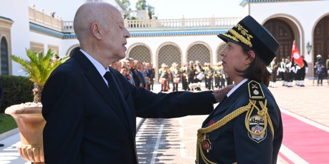 رئيس الجمهورية يشرف على الاحتفال بالذكرى 70 لعيد قوات الأمن الداخلي.. - المصدر تونس