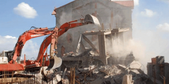 بنزرت: تنفيذ 5 قرارات هدم وإزالة لمظاهر التحوز بالملك العمومي البحري - المصدر تونس